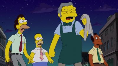 You guys, get out of here! - The Simpsons
