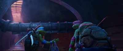 You guys heard April and the words - Teenage Mutant Ninja Turtles: Mutant Mayhem