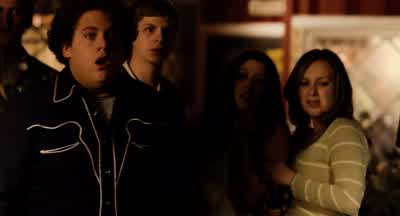 You guys on MySpace or - Superbad