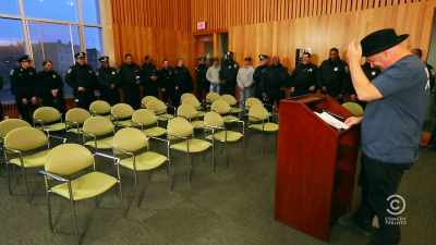 You had
the Boston Tea Party here, - Jeff Ross Roasts Cops