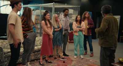 You have a bathroom in
here on the premises? - First Time Female Director