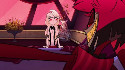 You have a captive audience
downstairs waiting to hear - Hazbin Hotel