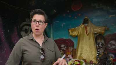 You have a cigarette and a natter, - Sue Perkins: Perfectly Legal