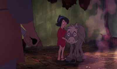 You have a donkey
to sell ? - The Small One