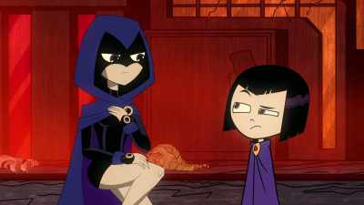 You have to absorb my powers.
By eating me. - Teen Titans Go! Vs  Teen Titans