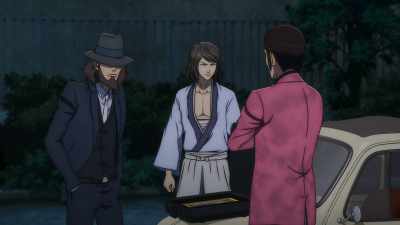 You have any leads
on the other two pieces? - LUPIN THE 3rd vs. CAT'S EYE