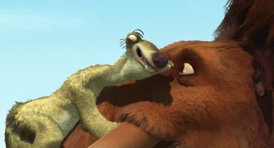 You have beautiful eyes Get off my face - Ice Age