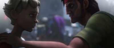 You have to go, Omega.
It's for your own good. - Star Wars: The Bad Batch
