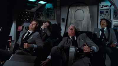 You have lift-off, Mayflower 1!
Acknowledge. - Airplane II: The Sequel