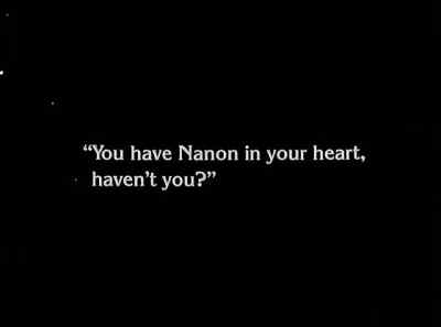 "You have Nanon in your heart,... - The Unknown