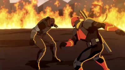 You have nothing to do with them. Didn't even know they still existed. - Deathstroke: Knights & Dragons