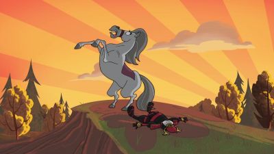 You have picked the wrong
samurai to mess with! - New Looney Tunes