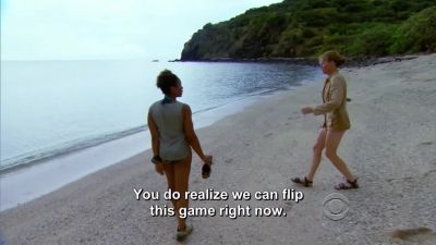 You have to realize that
can turn around this. - Survivor