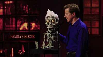 -You have to repeat things over and over.
-Like what? - Jeff Dunham: Relative Disaster