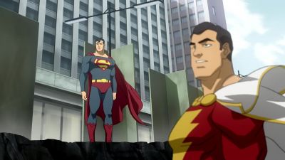 You have some unusual friends - Superman/Shazam!: The Return of Black Adam