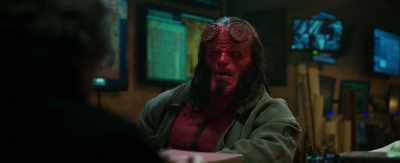 You have something
to say, say it. - Hellboy