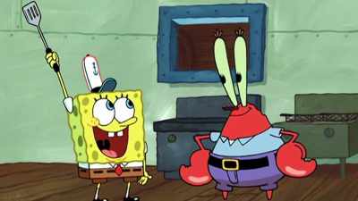 You have SpongeBob who
sees him as a hero, - SpongeBob DocuPants