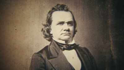 You have Stephen Douglas
representing white northerners. - Abraham Lincoln