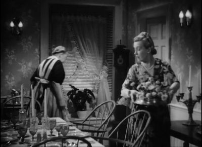 You have the wineglasses on the wrong side Annie - Made for Each Other