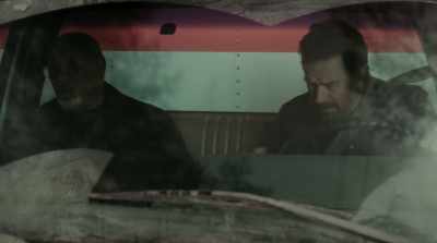 You have to turn that shit off. So,
you know about this stuff, right? - Last Flag Flying