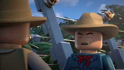 You have Velociraptors
in there? - LEGO Jurassic Park: The Unofficial Retelling
