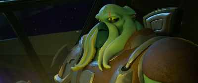 You have her with you? - My Dad the Bounty Hunter