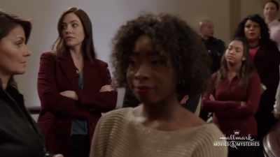 You were having an argument
involving Mitzi - Cut, Color, Murder