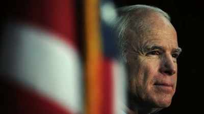 You hear me say, "But
he's a war hero." - The Accidental President