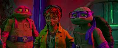 You helped some evil fly man
create a machine - Teenage Mutant Ninja Turtles: Mutant Mayhem