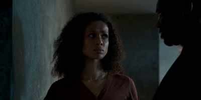 You hid in the service cupboard, - The Girl Before