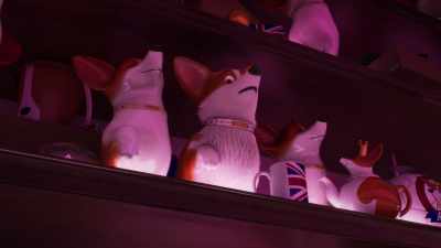 You hide like a little kitty. Meow, meow. - The Queen's Corgi