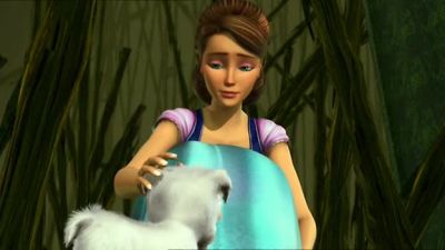 You hurt her. - Barbie and the Diamond Castle