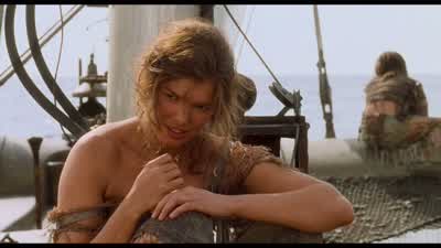 You been there haven't youDrylandYou know where it isYeah I know where it isAnd and we're goingYou and I areThe kid we gotta pitch over the sideWhat My boat's tore upI'm taking on waterI'd be lucky to get half a hydro ration out of thatYou know I said I - Waterworld