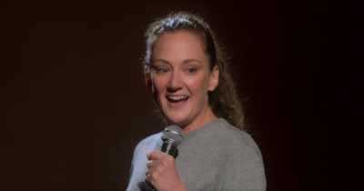 ♪ You and I think
we like each other ♪ - Jacqueline Novak: Get on Your Knees