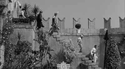 You imbecile,
give it the gun! - The Three Stooges Go Around the World in a Daze