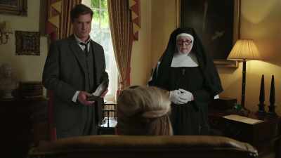  You were in the exercise room
 between eight and nine p.m. - Sister Boniface Mysteries