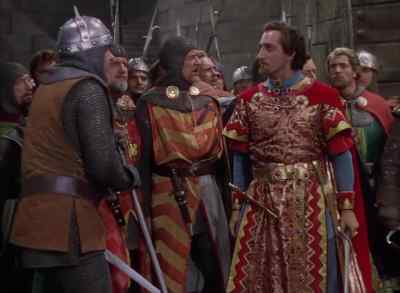 You infernal idiot ! Which way did he go ? - The Adventures of Robin Hood