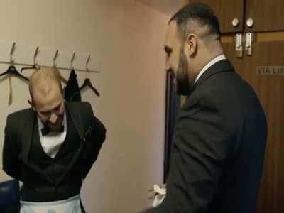 -You just get slapped across the face.
-[Lee laughs] - Inside the Freemasons