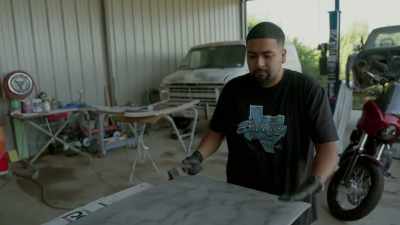 You just go over it, - Shorty's Dream Shop