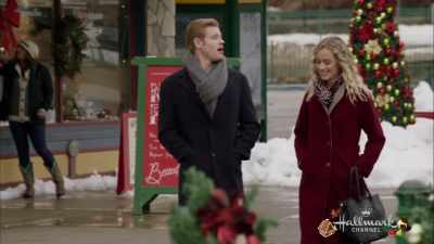 You just hike
up the mountain, - Marry Me at Christmas