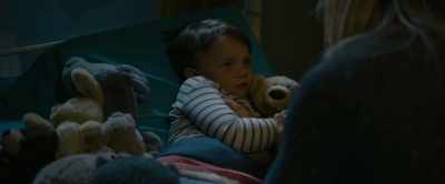 You just hold onto your bear
and you close your eyes, - God's Country Song
