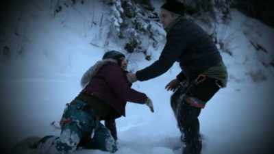 You just hold still and hope
to bob right back up the same - Life Below Zero: Next Generation