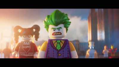 You just said "us." - The Lego Batman Movie