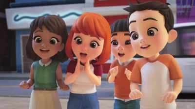You just scan your hand, - LEGO Friends: Girls on a Mission