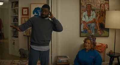 You just had to wear
that Harvard sweatshirt, - Genie