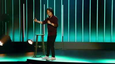 You just walk in.
And that's it. - Jimmy O. Yang: Good Deal