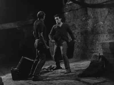 You keep him covered,
Sheriff, while I get
the money. - The Kid Brother
