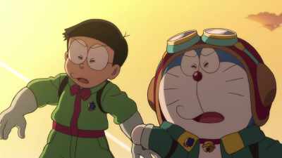 You keep insulting each other - Doraemon the Movie: Nobita's Sky Utopia