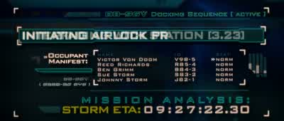 ETA until cosmic event: nine hours. - Fantastic Four