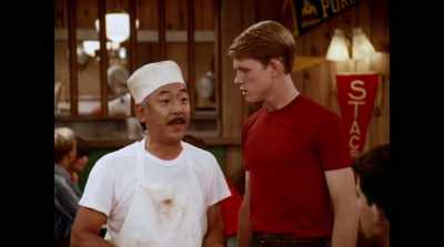 You kids take up space
with small soda - More Than Miyagi: The Pat Morita Story